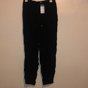 Black jogger pants